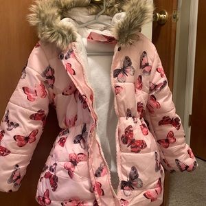 Toddler coat- fleece lined